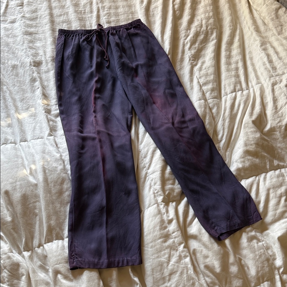 Vintage First Option Purple Wide Leg Pants